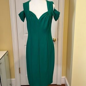 Tadashi Shoji NWT green cocktail dress